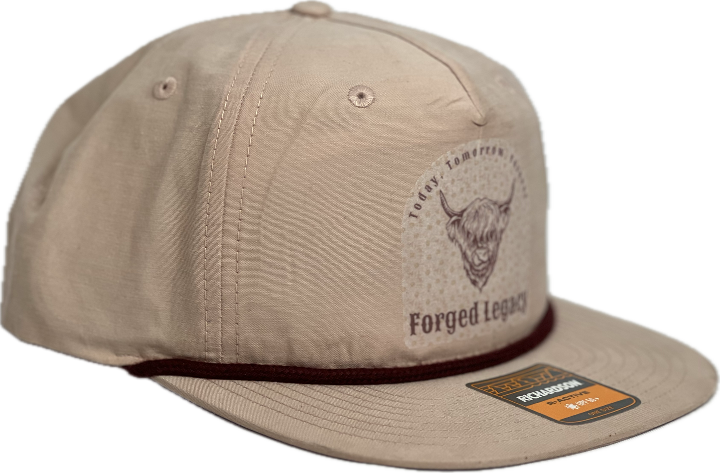 Floral Patch Highland Cow