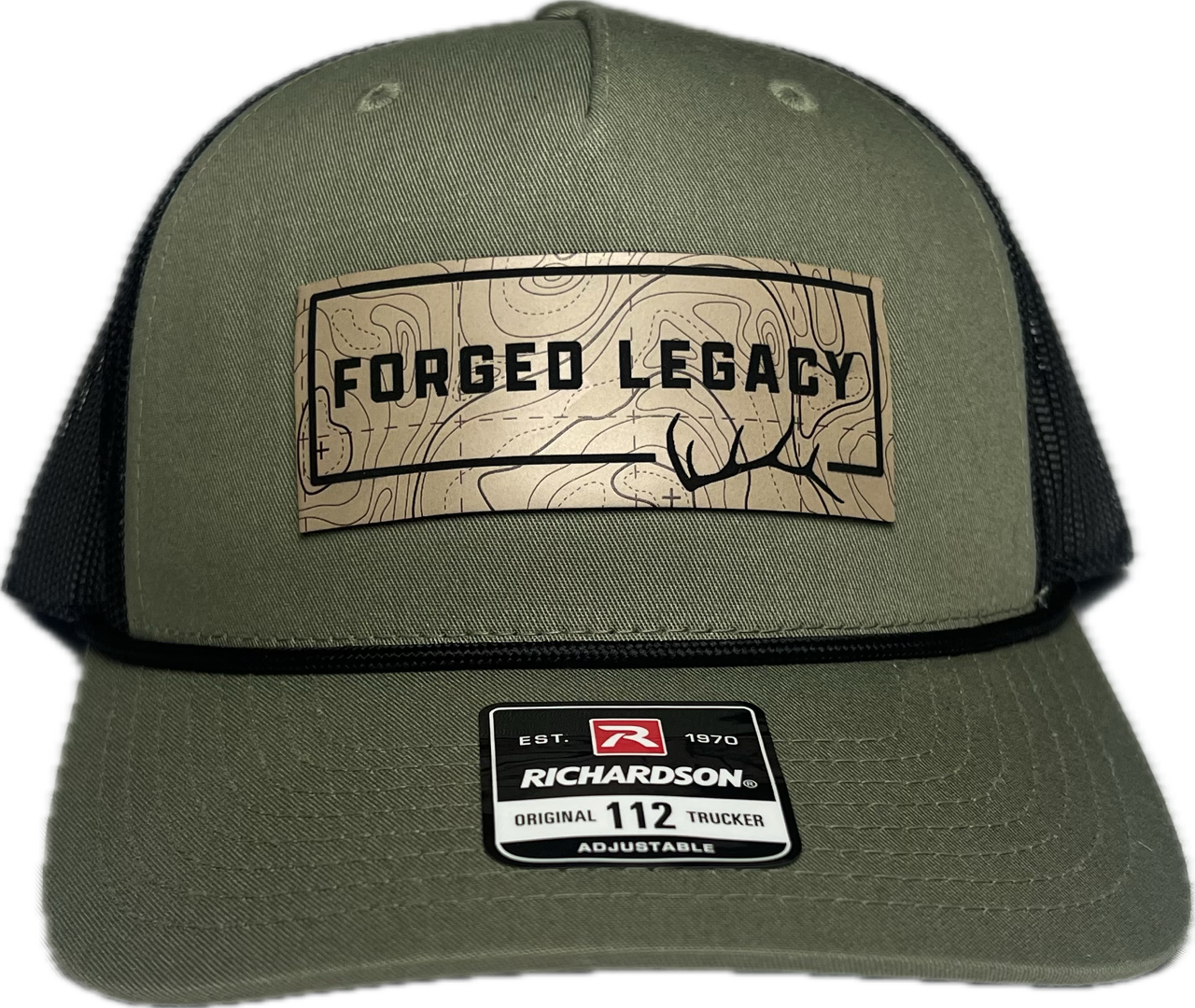 Forged Legacy Elk Topo Patch