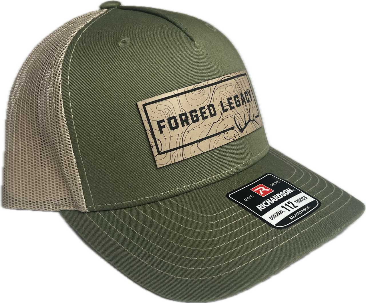 Forged Legacy Elk Topo Patch