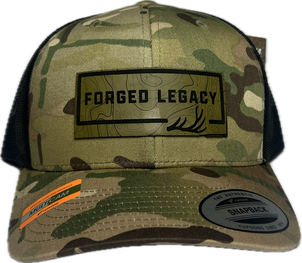 Forged Legacy Topo Deer Antler Patch